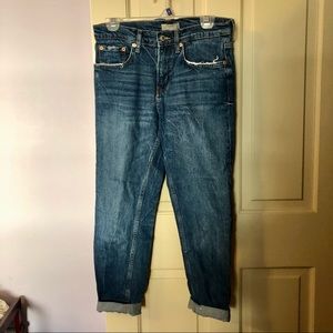Zara High Rise Straight Leg Y2K / Mom Jeans